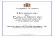 HANDBOOK OF PUBLIC SECTOR PROCUREMENT PROCEDURES€¦ · Ministry of Finance & the Public Service Revised October 2010 GOVERNMENT OF JAMAICA HANDBOOK OF PUBLIC SECTOR PROCUREMENT