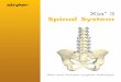 Spinal System - az621074.vo.msecnd.netaz621074.vo.msecnd.net/syk-mobile-content-cdn/global-content-syst… · ˜˚˛˝˙˝ˆˇ˚˘˛ ˝ˆ Ilios and revision surgical technique 4 Sacral