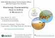Bioenergy Sustainability: How to Define & Measure It · BioEnergy Partnership (GBEP), Roundtable for Sustainable Biomaterials (RSB), National Council on Air and Stream Improvement