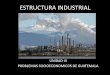ESTRUCTURA INDUSTRIAL · PDF file estructura industrial unidad iii problemas socioeconomicos de guatemala. definicion •segundo sector de la economia, en el proceso de produccion