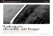 Takata’s deadly air bags - The SOPA Awards · 2015 sopa awards business reporting air ag recalsbishop part 1 1 2015 sopa awards nomination for business reporting takata’s deadly