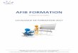 PROGRAMME WORD INITIATION - AFIBafib-formation.com/wp-content/uploads/2017/06/CATALOGUE.pdf · 2017-06-24 · WORD PERFECTIONNEMENT----- 20 POWERPOINT INITIATION ... SOLIDWORKS, CONCEPTION