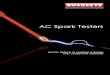 AC Spark Testers - buckleysinternational.com€¦ · Spark Testers generate AC voltages of typically between 10 and 55kV. They are used for testing thicker coatings and linings of