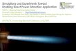 Simulations and Experiments Toward Enabling Direct Power … · 2018-04-27 · Simulations and Experiments Toward Enabling Direct Power Extraction Application NETL –Research and