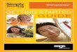 GettinG Started Guide -  · 2012-05-02 · Gather together all outstanding customer invoices, and all unpaid supplier bills. Make a list of the items you sell, including their selling