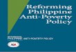 Reforming Philippine Anti-Poverty Policynapc.gov.ph/sites/default/files/documents/articles... · foundation of the country’s development strategy. Current Situation: The Challenge