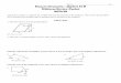 Honors Geometry / Algebra II B Midterm Review Packet 2018-19 · 2018-12-12 · 4 8 32 Write each quadratic function in vertex form. Then graph the parabola. 33. y x x 2 61 Write an