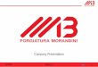 Company Presentation - Morandini presentation R.1¢  NORSOK M650 ed. 4 for open-die forgings manufactured