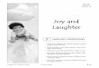 Joy aand Laughter · PDF file 2020-04-20 · we share interest, joy, and laughter. Parents who learn songs, lullabies, and rhymes for their babies will bring love and joy into both