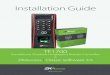 Installation Guide · 2016-03-07 · 9 TF1700 & ZKAccess CLASSIC 3.5 software INSTALLATION GUIDE Cables and Connectors 1 7 PIN DESCRIPTION WIRE 1 +12V Red 2 GND Black 3 IWD1 White
