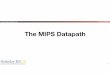 The MIPS Datapath - University of California, Berkeleycs61c/sp17/lec/17/lec17.pdf · The MIPS Datapath 1. ... • Controller causes correct transfers to happen Controller opcode,