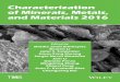 Proceedings of a symposium sponsored by...Proceedings of a symposium sponsored by the Materials Characterization Committee of the Extraction and Processing Division of The Minerals,