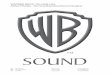 WARNER BROS. DE LANE LEA Adrian Rhodes - Re-recording ......WARNER BROS. DE LANE LEA Adrian Rhodes - Re-recording Mixer/Sound Designer BAFTA Nomination for Best Sound – The Enfield