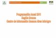PROGRAMACIÓN ANUAL 2011 - Ministerio de Agricultura y ... · RESULTADOS ESPERADOS OBJETIVOS ACTIVIDADES CRONOGRAMA RESPONSABLES 3. Capacitación Desarrollar destrezas en los productores