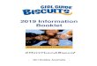 2019 Information Booklet - girlguides.org.au · information booklet! ... (consignment) number and an expected delivery date. At this stage delivery options can be changed using Toll’s