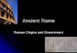 Ancient Rome Studies/Rome/Rome Or… · History Textbook . History Textbook . The Early Republic 509 BCE – Monarchy was overthrown and a new government was created: a Republic Republic