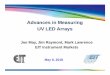 Advances in Measuring UV LED Arrays - EIT LLC Step 3: Improve the Calibration Process ¢â‚¬¢ Industrial