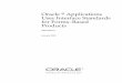 Oracle Applications User Interface Standards for Forms-Based … · 2005-07-21 · vi Oracle Applications User Interface Standards for Forms–Based Products User Interface Goals