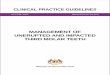 MANAGEMENT OF UNERUPTED AND IMPACTED THIRD MOLAR … · 2018-12-04 · the management of unerupted and impacted third molars among dental practitioners. ... This guideline is formulated