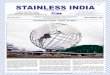 STAINLESS STEEL GOES GLOBAL 2011 issue.pdf · coaches in case of accidents. The importance of stainless steel coaches has been well recognized by the Indian Railways. The railways