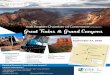 York Region Chamber of Commerce presents · Booking #138485 (Web Code) • Two Rail Journeys Grand Canyon Railway Verde Canyon Railroad • Grand Canyon Nat’l Park • Oak Creek