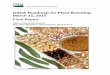 USDA Roadmap for Plant Breeding · Economic Research Service (ERS) analysis has shown that public investment in fundamental breeding research has stimulated private investment in