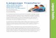 Language Transfers - Smart Speech Therapy LLCstudent errors in pronouncing or perceiving English sounds. 1. Highlight Transferrable Skills If the phonics skill transfers from the student’s