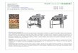 SSM 510 Cross Beater Coffee Huller SSM 500 - wbozoom · "cool" hulling diminishing the risk of breakage perfect separation of hulls and coffee by means of large-sized aspirator high