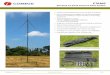 Elevated Tri band Antenna Mast System - ComrodElevated Tri-band Antenna Mast System ETAMS.pub (04 -203) Tactical Tri-band Antenna and 27.9 ft (8.5 m) mast kit Direct replacement for