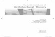 The SAGE Handbook of Architectural Theory · The SAGE Handbook of Architectural Theory Edited by C. Greig Crysler, Stephen Cairns and Hilde Heynen 55633-Crysler-FM.indd iii633-Crysler-FM.indd