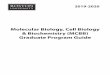 Molecular Biology, Cell Biology & Biochemistry (MCBB ... Molecular Biology, Cell Biology & Biochemistry