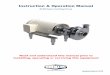 Instruction & Operation Manual - Dixon Valve US...Instruction & Operation Manual 800.789.1718 3 Care of Stainless Steel The stainless steel components in Dixon Sanitary equipment are