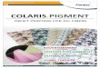 OLARIS.PIGMENT - ZIMMER AUSTRIAs Kufstein/15… · Pigment printing has the potential to replace traditional printing processes. Ink price and process cost are very competitive with