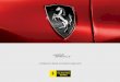CARBON FIBRE FENDER SHIELDS - Ferrari · CARBON FIBRE FENDER SHIELDS Ferrari Genuine offers a carbon fibre fender shield in a version with the Prancing horse symbol in chrome set