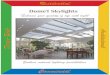 Residential Curb Mount Series - Domel Sky · PDF file 2015-01-19 · Residential Curb Mount Series Curb Mount Flat Glass Skylights Dome’l curb mount flat glass skylights are designed