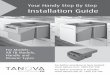 Your Handy Step By Step Installation Guide...Installation Guide Your Handy Step By Step For further assistance in New Zealand 0800 852 258 For further assistance in Australia 1300