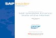 SAPinsider Benchmark Report SAP S/4HANA Finance: State of ... · SAPinsider Benchmark Report SAP S/4HANA Finance: State of the Market Rizal Ahmed July 2019 Research Partner Report