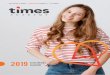 2019 COURSE GUIDE - Welcome to Times ... Pre–intermediate Intermediate Upper intermediate Advanced All students sit a placement test to detemine their study level. Students who wish