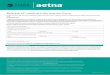 Release of medical information form - Aetna...Release of medical information form Please complete, sign and return the following form which gives your medical professional authorisation