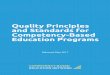 Quality Principles and Standards for Competency-Based ...€¦ · Quality Principles & Standards for CBE Programs 3 Competency-Based Education Network These principles and standards