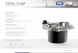 FPH-TLM - UFI Filters Hydraulic Division · PDF file fph-tlm pressure filters fph tlm fph tlm 113 fph-tlm pressure filters head: aluminium alloy bowl: steel ... fph pressure filters
