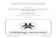 Institutionen för datavetenskap - DiVA portal414821/FULLTEXT01.pdf · Institutionen för datavetenskap ... OMShell, and OMNotebook. The second part of the thesis includes implementing