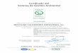 rcindustrial.esrcindustrial.es/certs/CERTIF_ISO_14001.pdfCertificado del Sistema de Gestión Ambiental AENOR Gestión Ambiental UNE-EN ISO 14001 GA-201210400 AENOR, Asociación Española