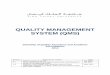 QUALITY MANAGEMENT SYSTEM (QMS) v1.2a.pdf · QUALITY MANAGEMENT SYSTEM (QMS) Deanship of Quality Assurance and Academic Accreditation 2014 Version Rationale for version Date ... B.2.2