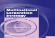 International Journal of Multinational Corporation Strategy strategy • Multinational corporations based on emerging and developing markets • Corporate strategies in global environments
