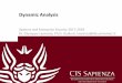 SES2017 - Dynamic Analysisquerzoni/.../1718/...analysis.pdf · Dynamic Analysis Systems and Enterprise Security 2017-2018 Dr. Giuseppe Laurenza, Ph.D. Student, laurenza@dis.uniroma1.it