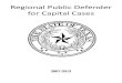 Regional Public Defender for Capital Casestidc.tamu.edu/DGReportDocuments/212-13-D02 RPDO Meeting...Regional Public Defender for Capital Cases program. One of the goals of the program