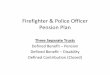 Firefighter & Police Officer Pension Plan Presentation · Comparison of Fees Prudential Platform Pension Fund (DB) RIA (DC) Difference DC - DB Fund Expense Ratio Expense Ratio GDA
