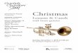 Christmas - Guelph Chamber Choirguelphchamberchoir.ca/wp-content/uploads/2019/11/... · Christmas Lessons & Carols with brass quintet Sunday, December 1, 2019 at 3:00 pm St. George’s