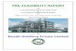 PRE-FEASIBILITY REPORTenvironmentclearance.nic.in/writereaddata/Online/TOR/0_0_09_Jun_2… · PRE-FEASIBILITY REPORT OF 2 x 60 KLPD GRAIN BASED DISTILLERY PLANT & 2 x 2.5 MW CO-GENERATION